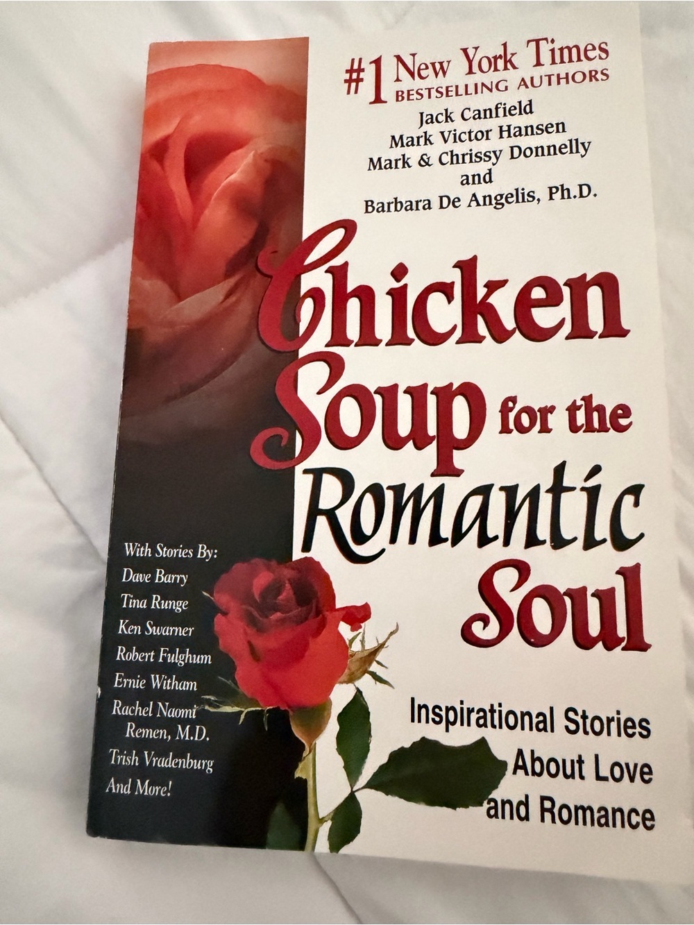 Chicken Soup for the Romantic Soul - Red Rose Cover